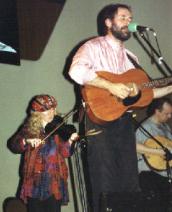 Sean Tyrell (with Maire Breathnach); photo by The Mollis