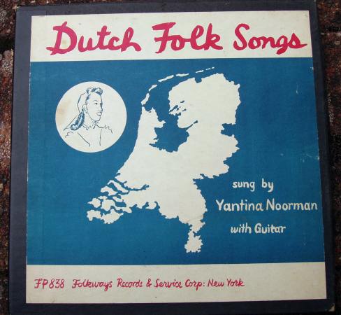 Cover of Dutch Folk Song Album