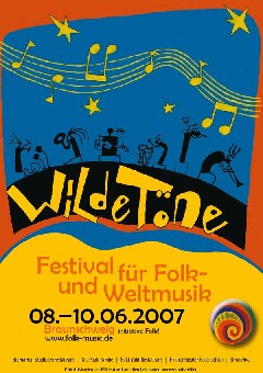 Plakat Wilde Töne Festival 2007