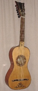 Spanish Guitar, Maker: Lorenzo ALONSO, Madrid, 1785, Colección Felix MANZANERO