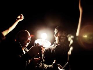 Ramy Essam auf dem Tahrir-Platz in Kairo, Dezember 2011, © Nicoló Lanfranchi