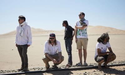 Peter Thiessen & Co an der Bahnstrecke Kolmanskop-Lüderitz