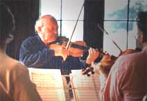 Ian Powrie's Fiddle Workshop in Castle Menzies; photo by The Mollis