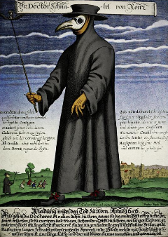 Der Doctor Schnabel von Rom by Paul Fürst (c.1660)
