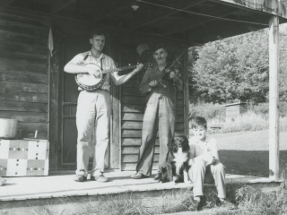 Gaither Carlton, Doc Watson, Merle Watson, c.1960