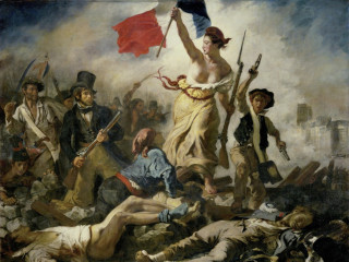 Eugène Delacroix: La Liberté guidant le peuple