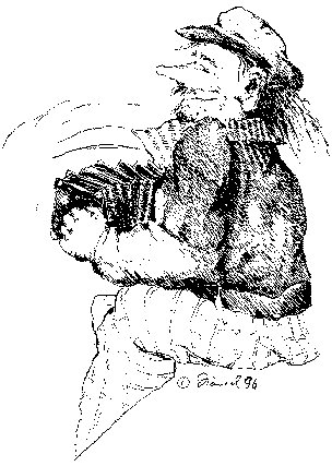 Zeichnung von Annegret Haensel; für weitere Infos zur Künstlerin im Impressum nachschauen!